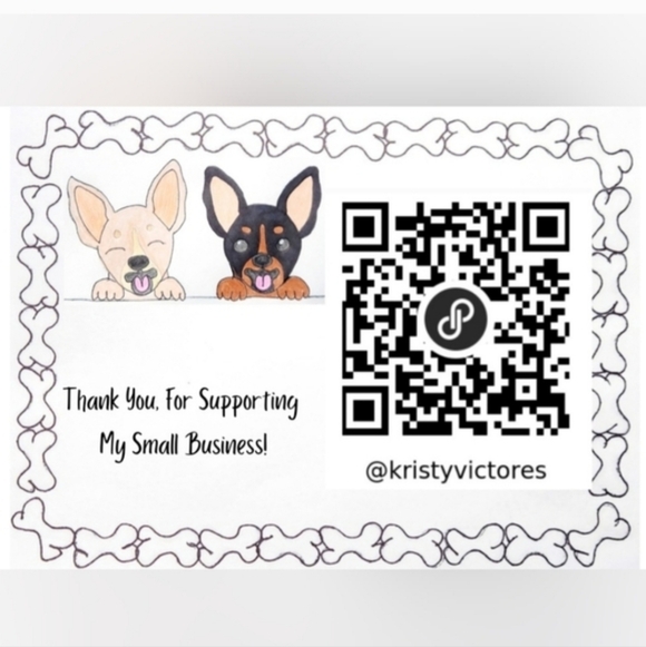 REQUESTS- Custom Hand Crafted Business Thank You Cards 50 Count - Picture 15 of 16